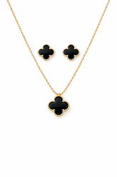 Anti-tarnish Clover Pendant Necklace