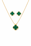 Anti-tarnish Clover Pendant Necklace