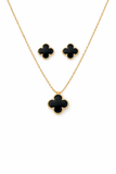 Anti-tarnish Clover Pendant Necklace