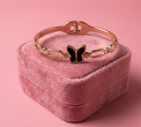 Elegant Butterfly Rose Gold Bracelet
