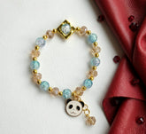Cute Panda Charm Beaded Bracelet