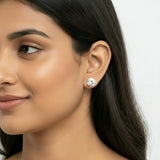 3-Pair Silver Swan Earrings Set