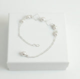 Elegant Pearl & Geometric Bracelet for Women