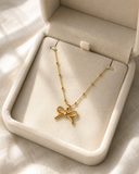 Trendy Bow Pendant Necklace