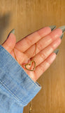 Open Heart Pendant Necklace