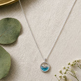 Anti-tarnish Ocean Whale Pendant Necklace