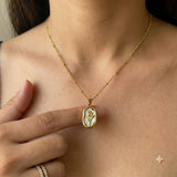 Elegant Minimalist Botanical Necklace