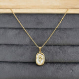 Elegant Minimalist Botanical Necklace