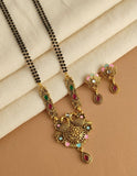 Antique Peacock Mangalsutra Set