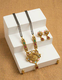 Antique Peacock Mangalsutra Set