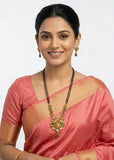 Antique Peacock Mangalsutra Set
