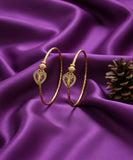 Heart Crystal Open Bracelet