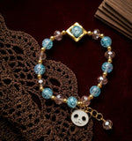 Cute Panda Charm Beaded Bracelet