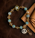 Cute Panda Charm Beaded Bracelet
