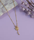 Butterfly Crystal Pendant Necklace