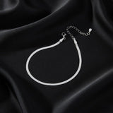 Elegant Minimalist Snake Chain Anklet