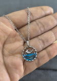 Anti-tarnish Ocean Whale Pendant Necklace