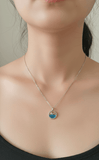 Anti-tarnish Ocean Whale Pendant Necklace