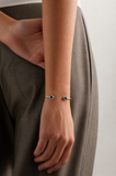 Emerald Green Crystal Open Cuff Bracelet