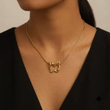 Elegant Minimalist Butterfly Necklace