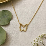 Elegant Minimalist Butterfly Necklace